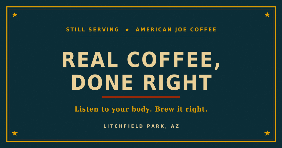 Real Coffee, Done Right