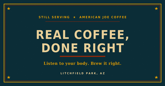 Real Coffee, Done Right