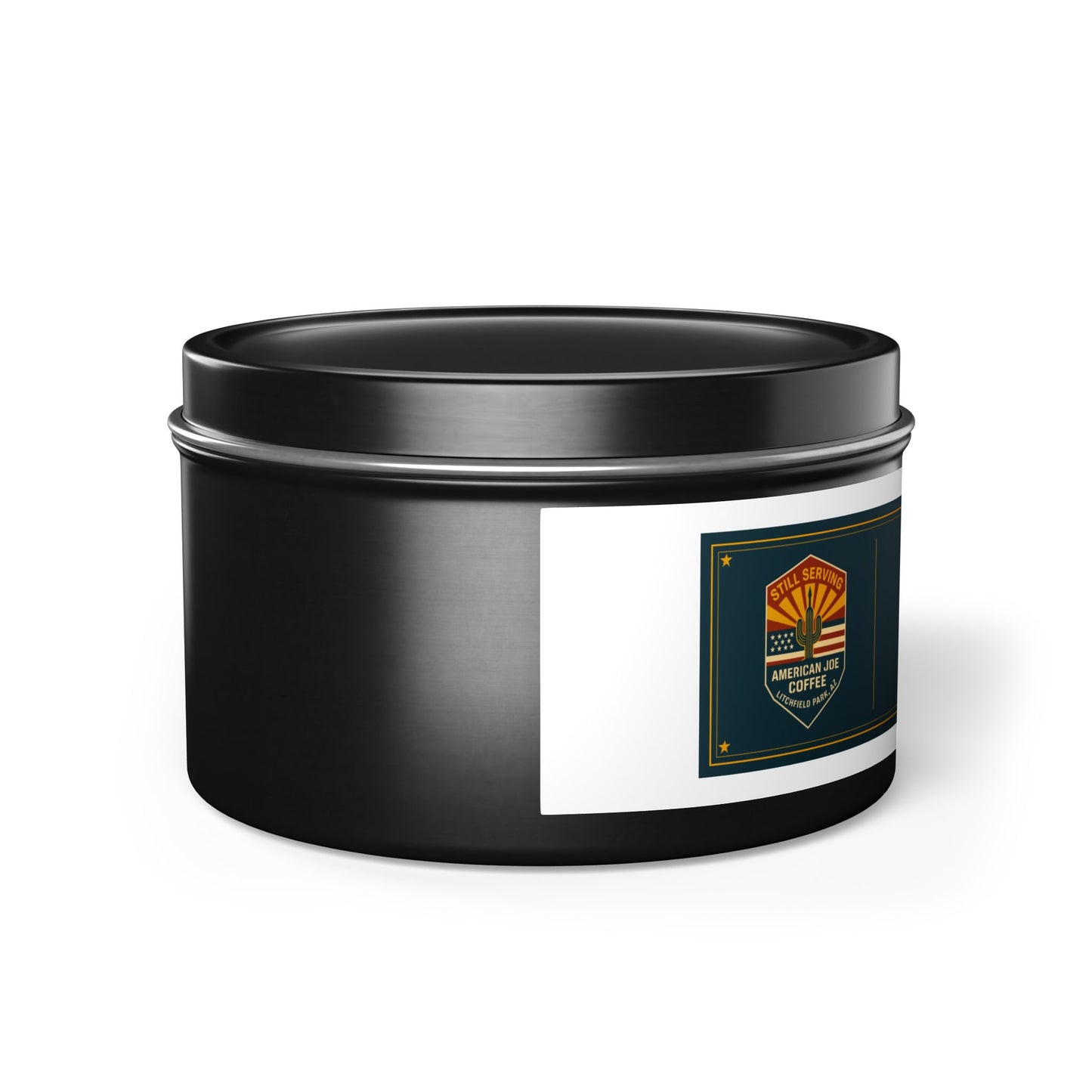 Still Brewing Coffee Scented Tin Candle