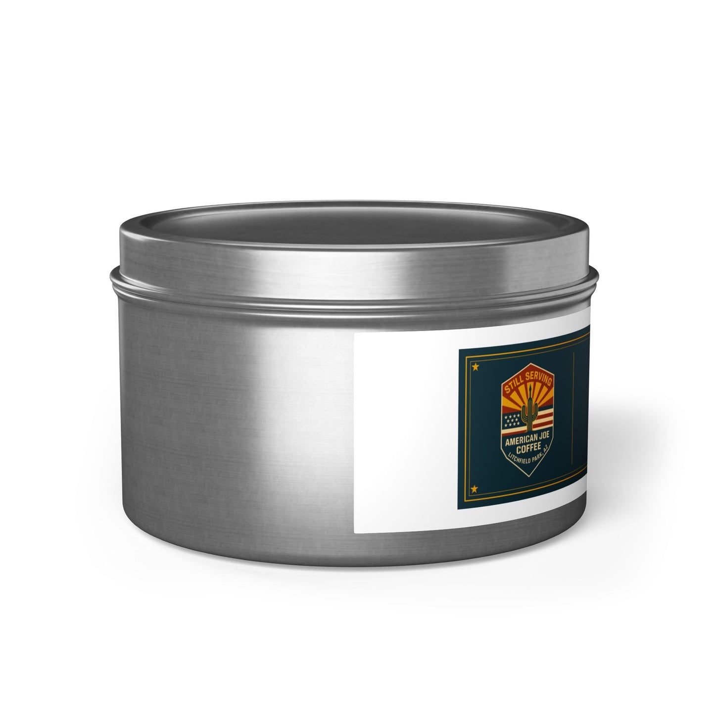 Still Brewing Coffee Scented Tin Candle