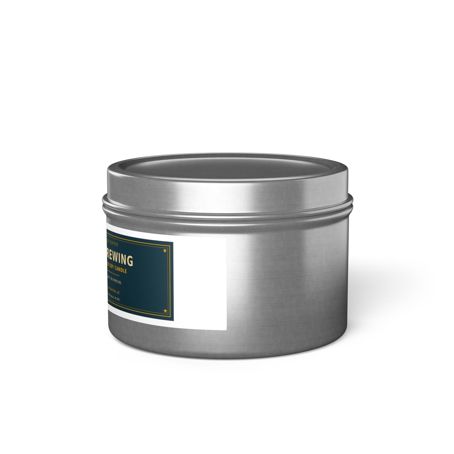 Still Brewing Coffee Scented Tin Candle