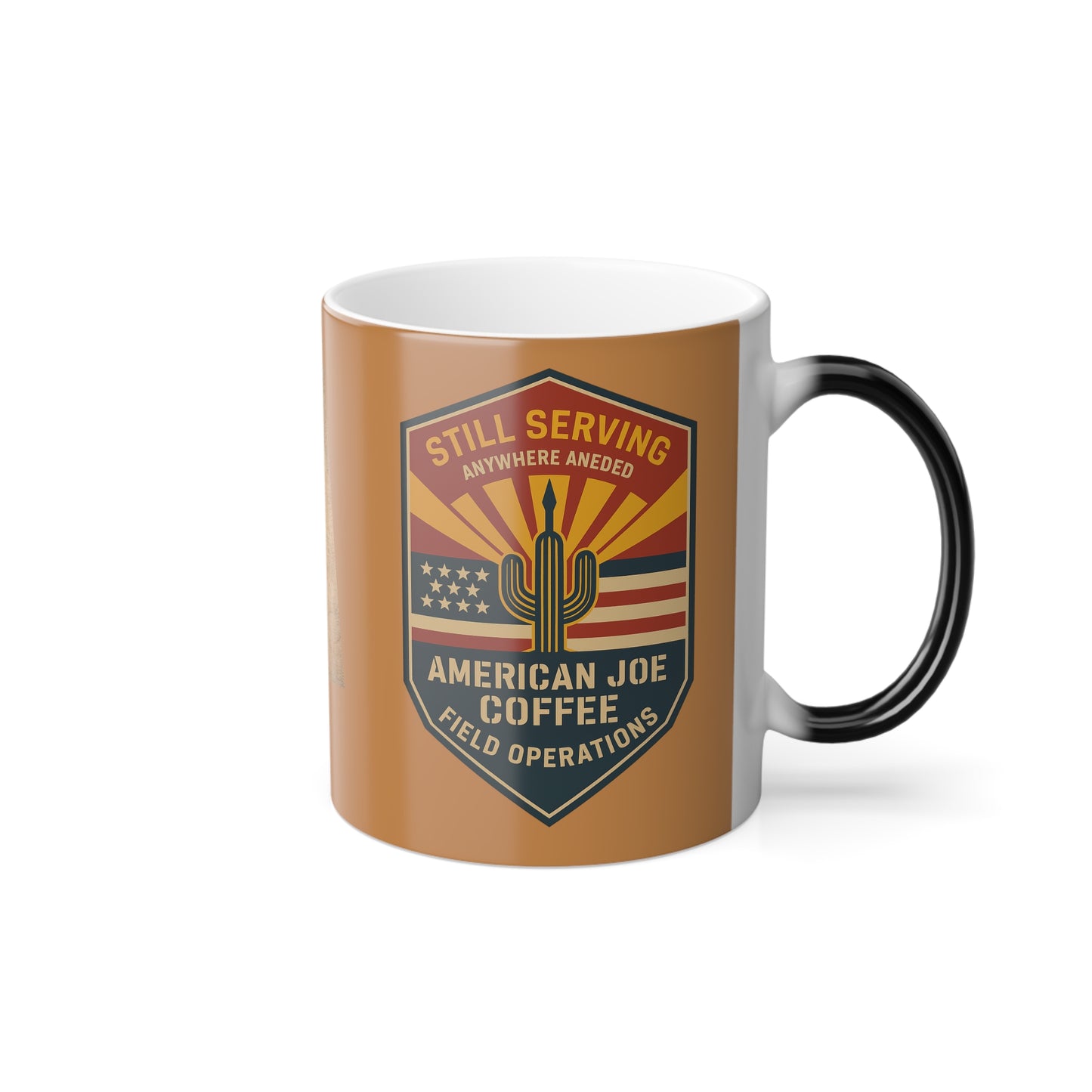 Field OPS Color-Changing Coffee Mug  11oz Heat Sensitive Mug
