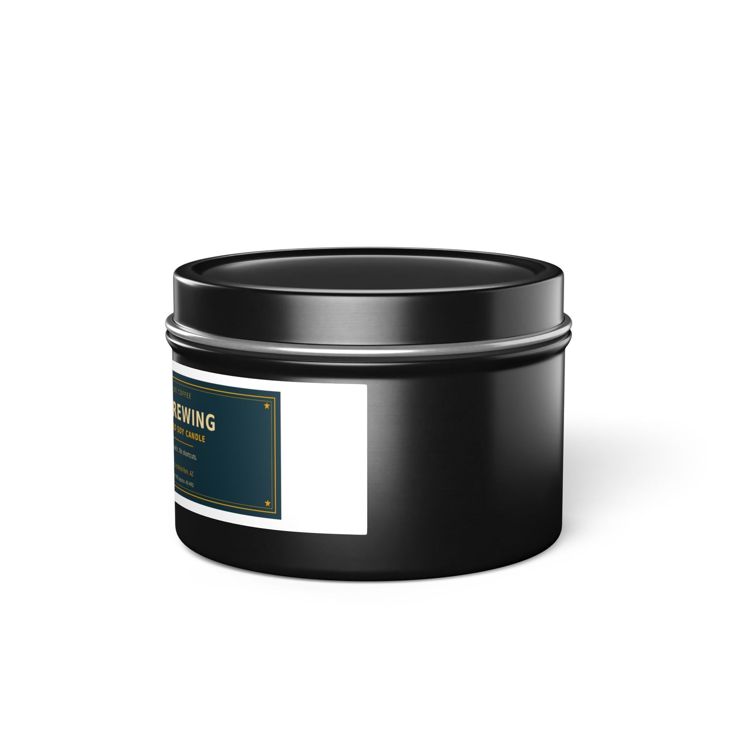 Still Brewing Coffee Scented Tin Candle