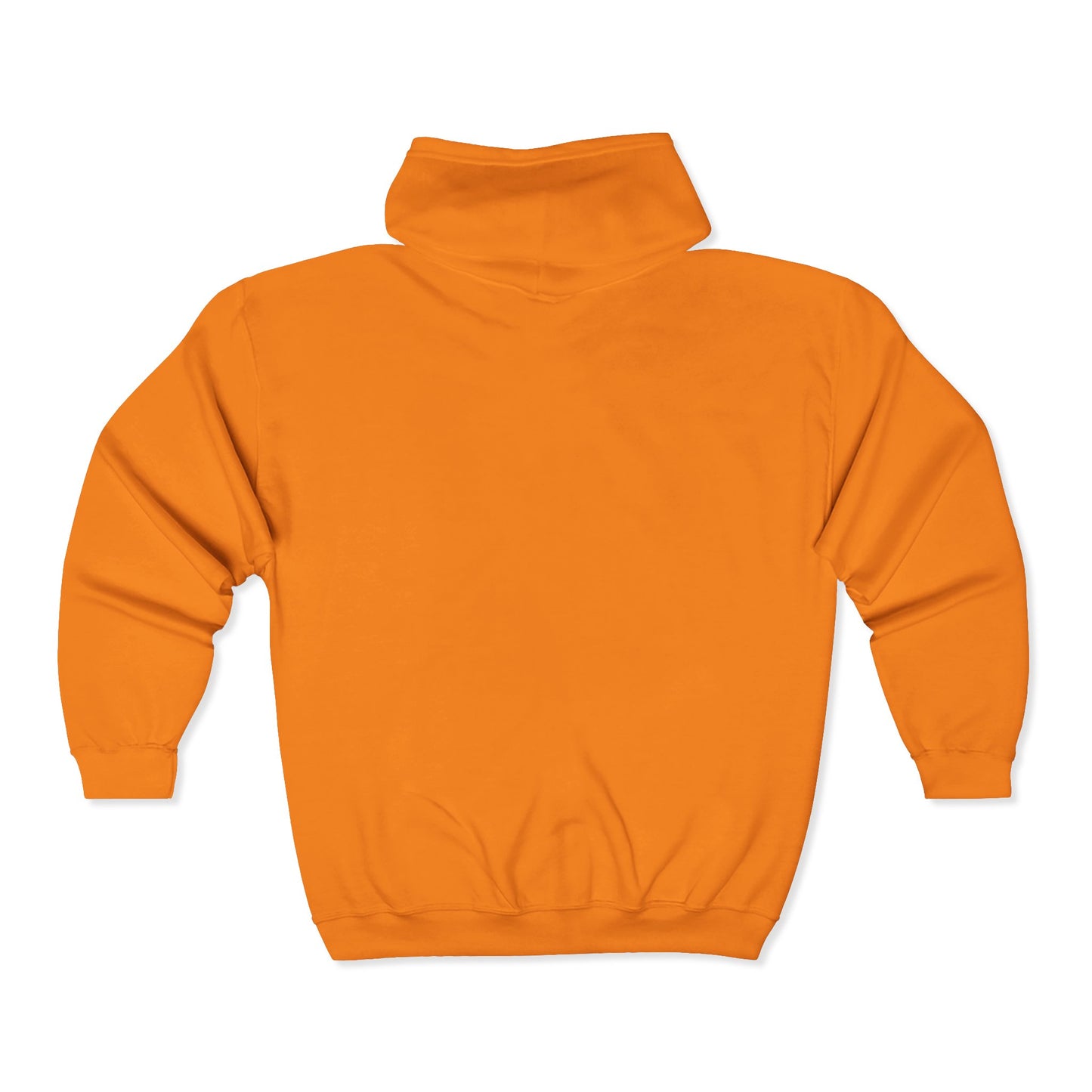 Zip Hoodie with Small Chest Logo - Vintage Military Emblem