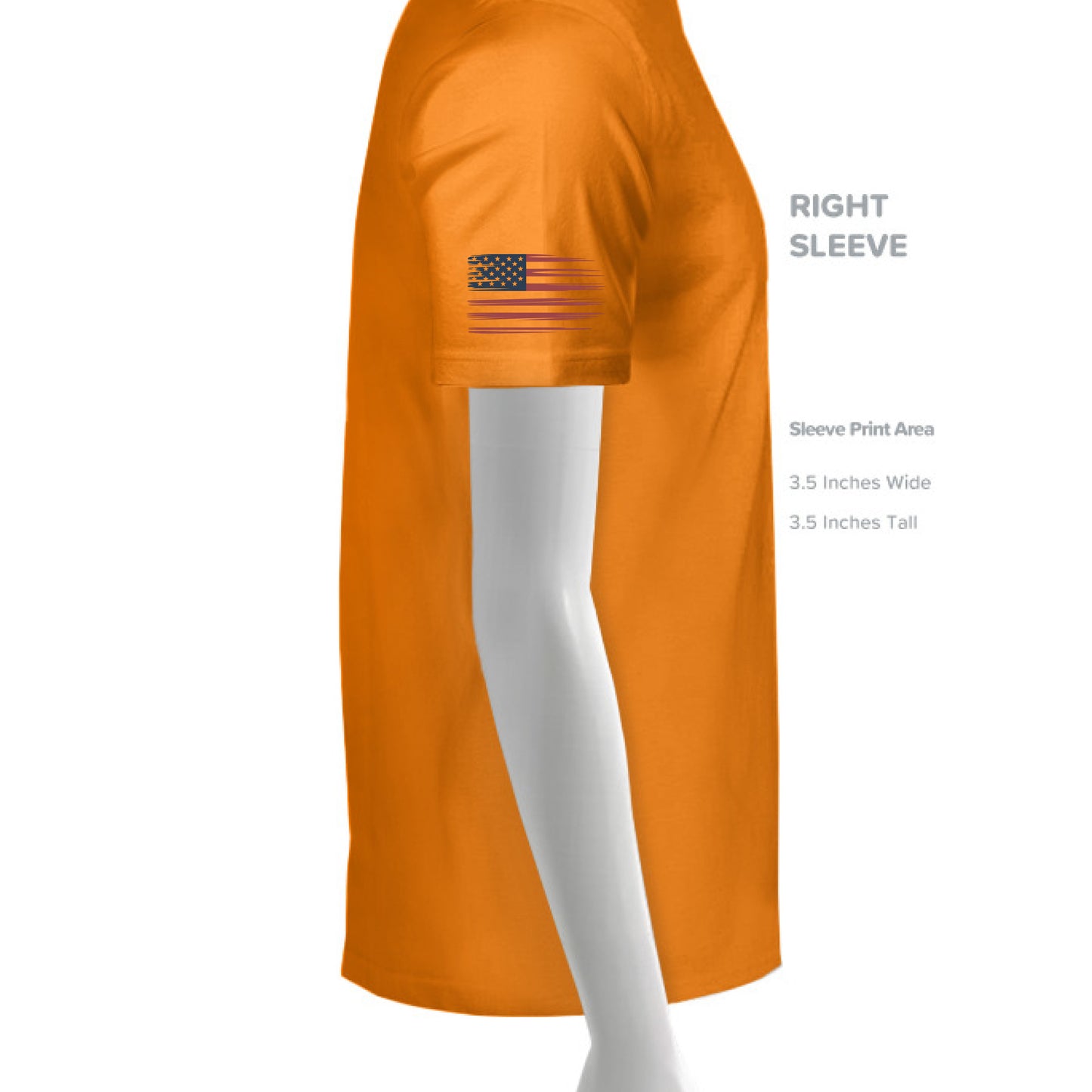 Safety Orange - SLEEVE_RIGHT